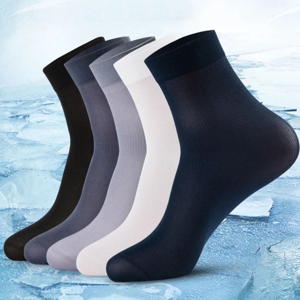 Silk Sock Bamboo - 10 пар повседневных дышащих мужских носков