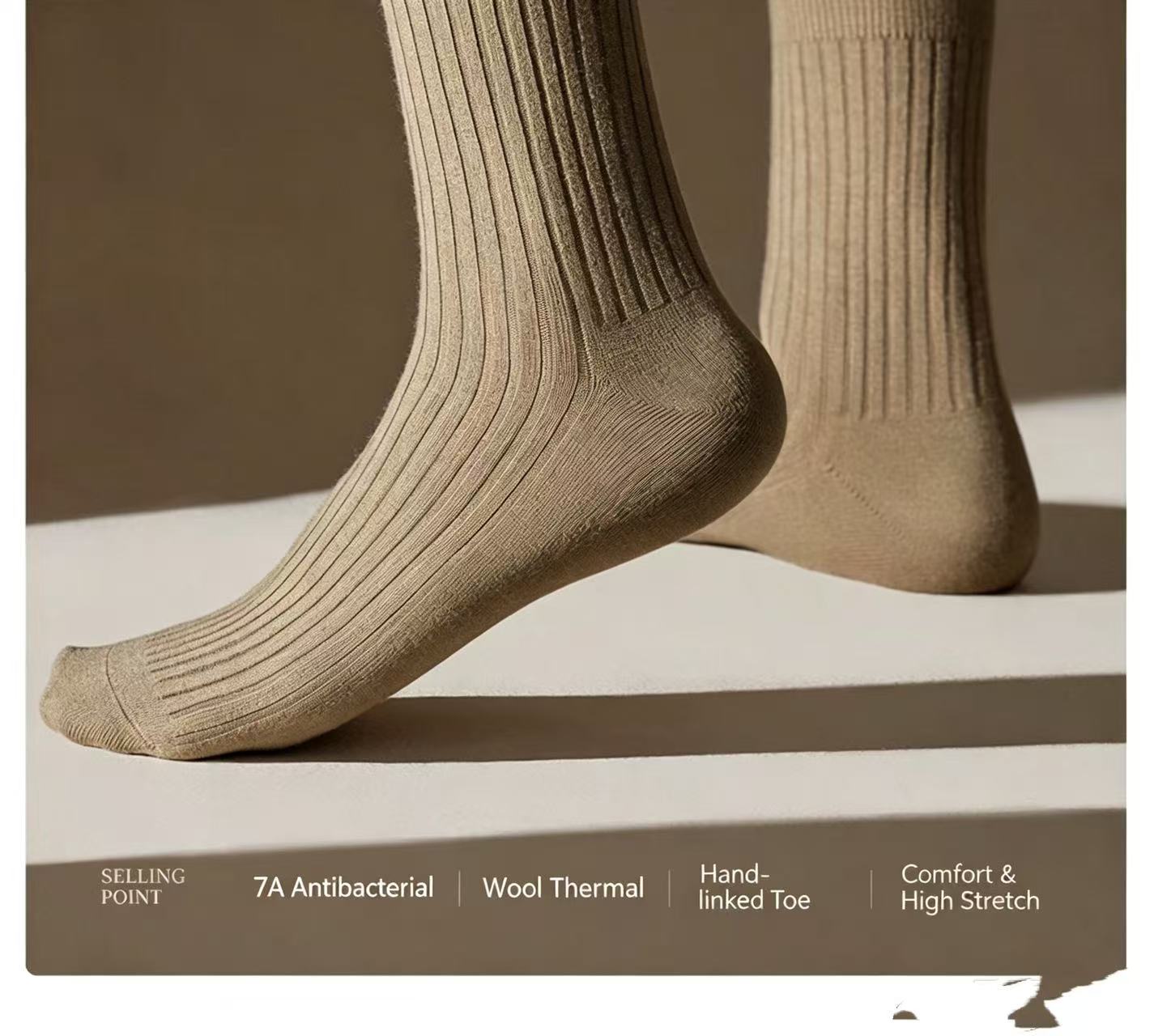 Wool Hiking Sock - Набор из 4 пар теплых зимних
