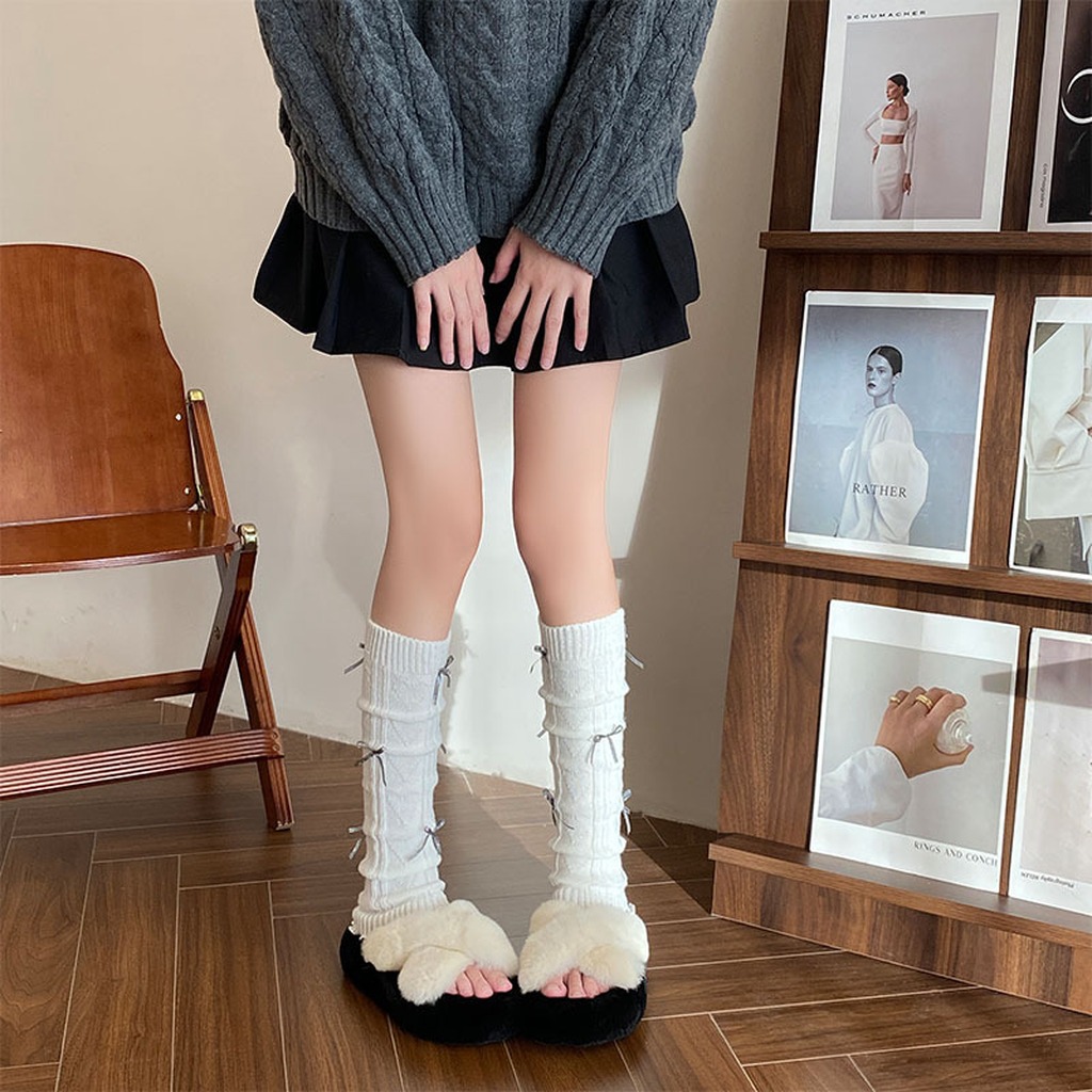 Гетры средней длины, милые сво – обзор и цена Boot Sock Slouchy