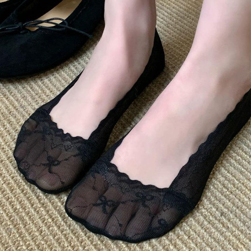 Носки-невидимки с кружевной от – обзор и цена Invisibility Sock Loafer