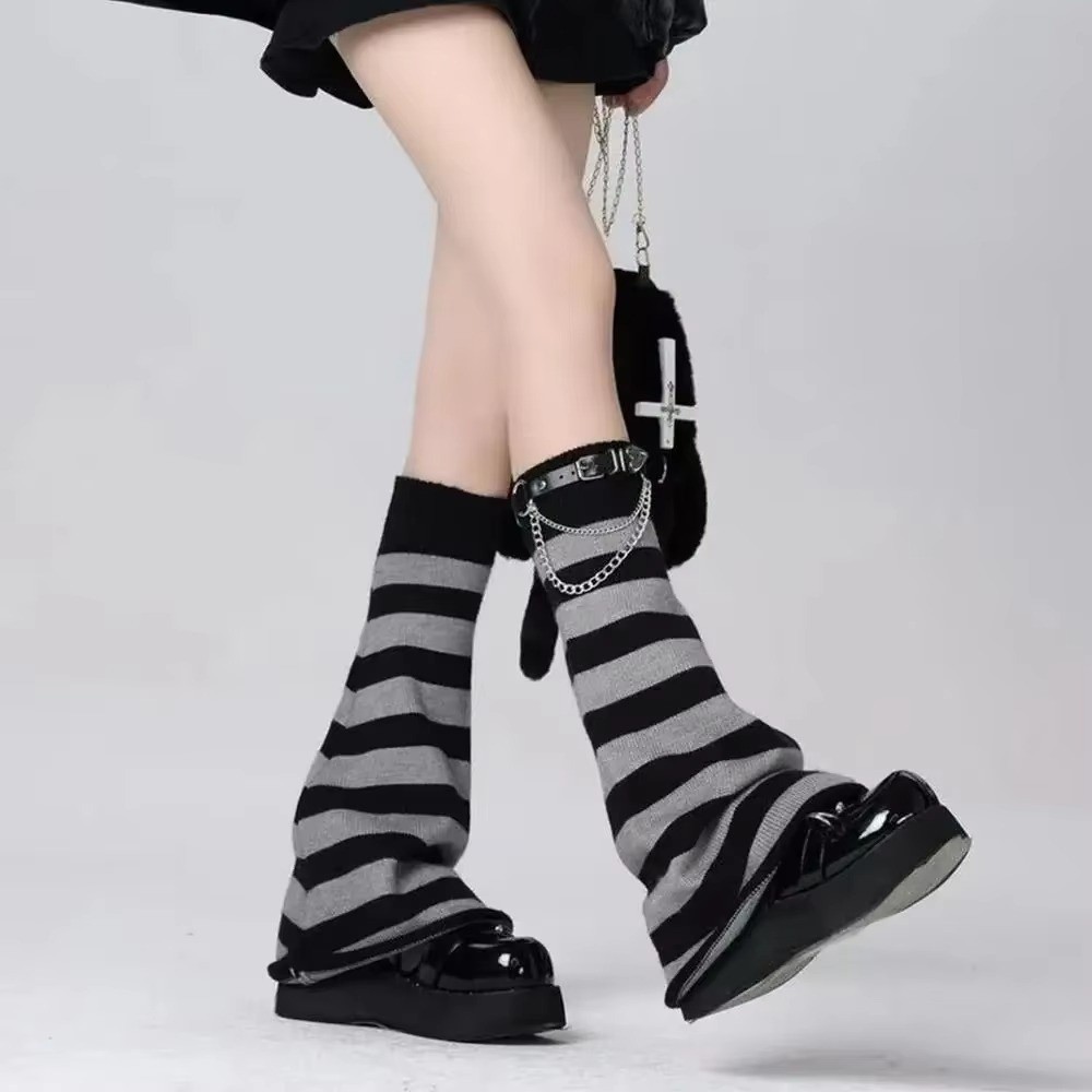 Готические вязаные гетры в сти – обзор и цена Boot Sock Slouchy