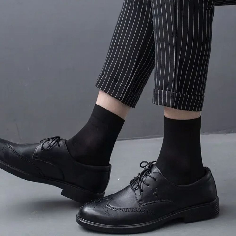 10 пар модных дышащих мужских  – обзор и цена Silk Sock Bamboo