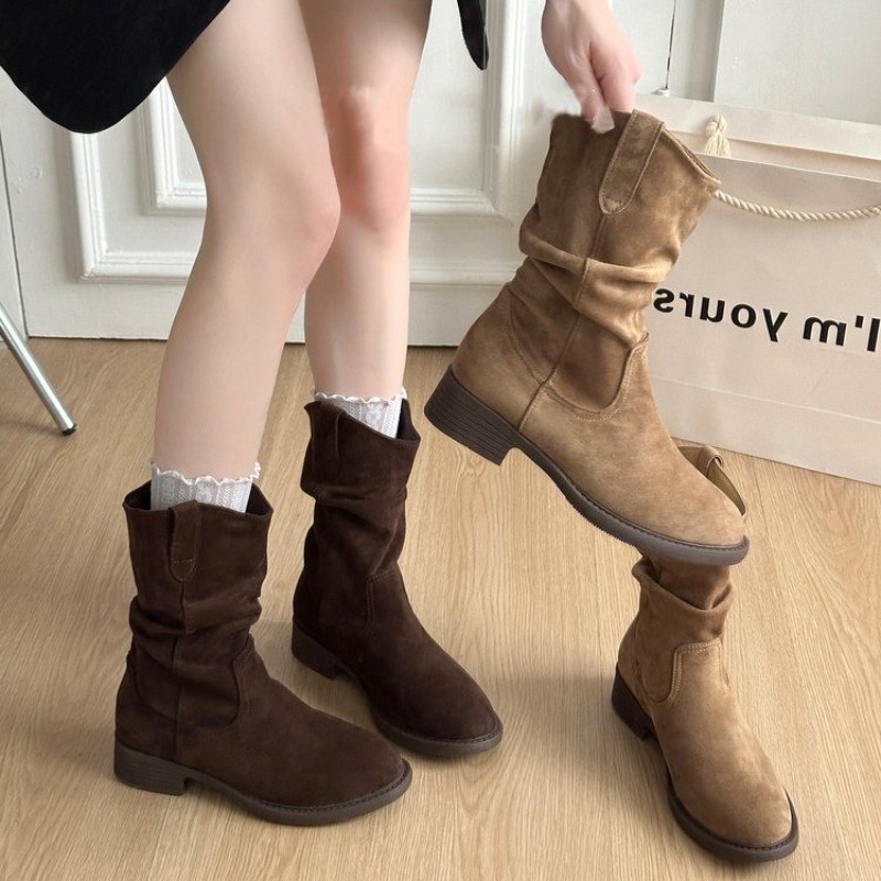 Женские свободные сапоги средн – обзор и цена Boot Sock Slouchy
