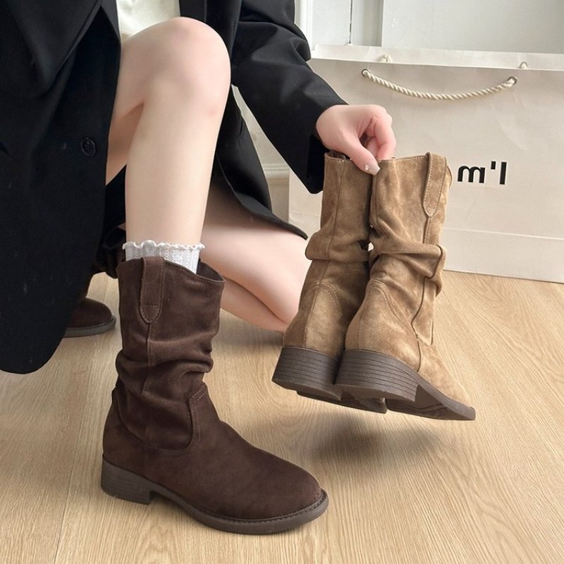 Женские свободные сапоги средн – обзор и цена Boot Sock Slouchy