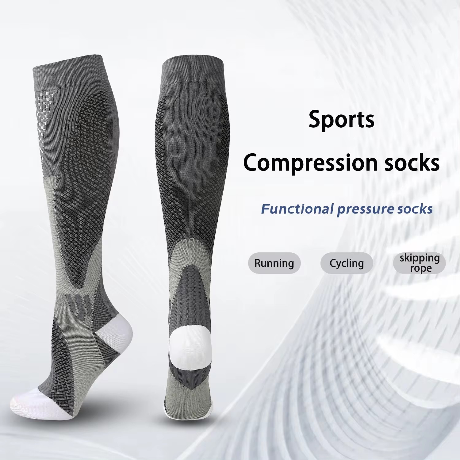 Медицинские спортивные компрес – обзор и цена Compression Sock Medical